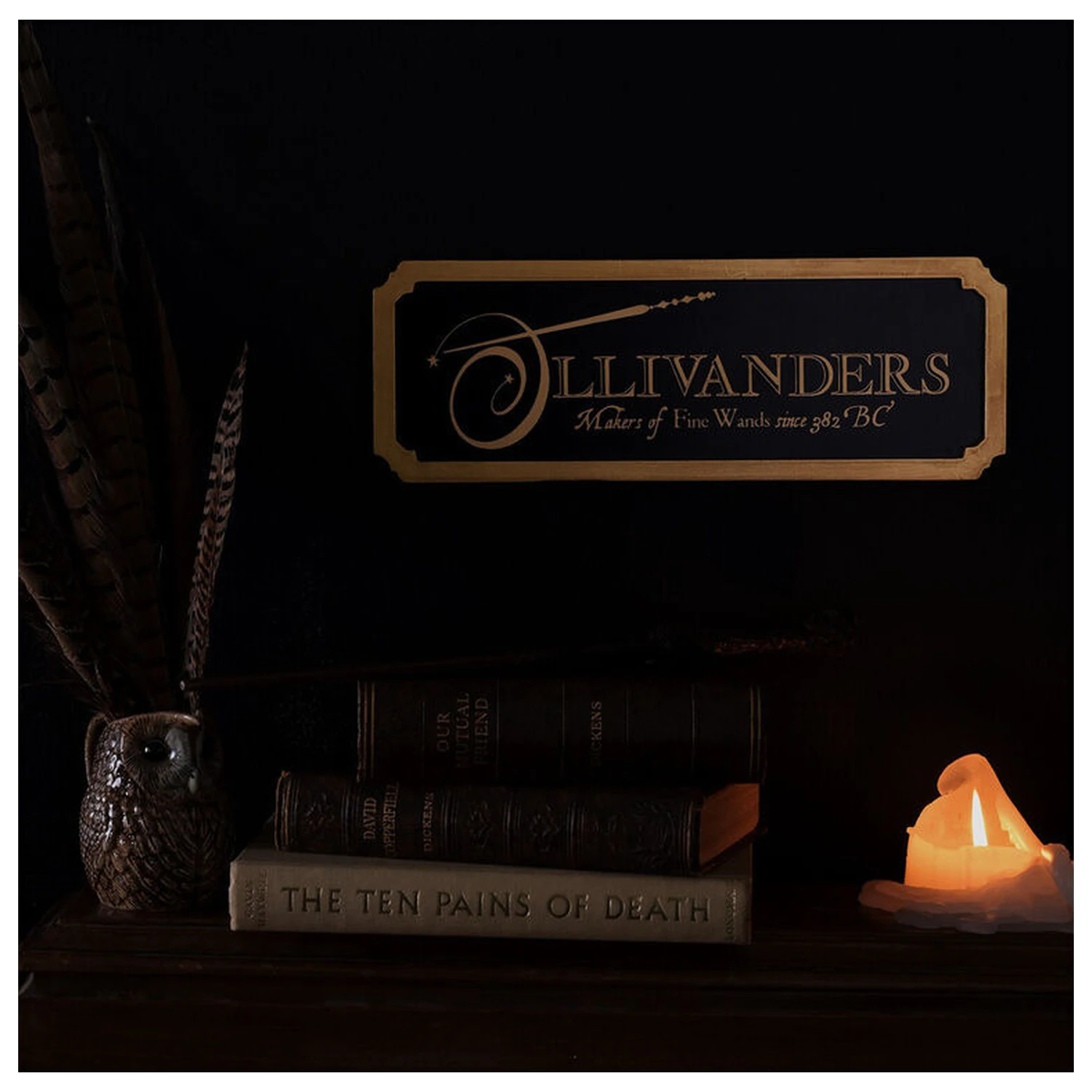 Harry Potter Ollivanders natpis fotografija proizvoda