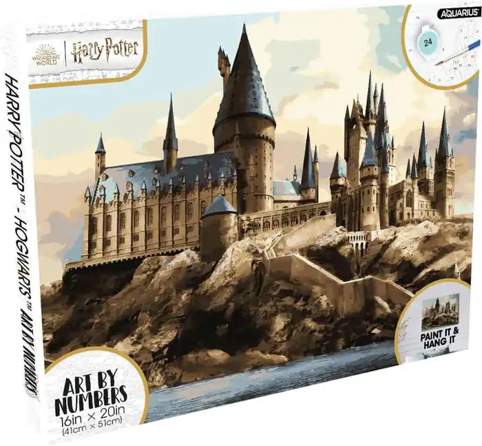 Harry Potter Bojanje po brojevima Set za slikanje Hogwarts 40 x 50 cm fotografija proizvoda
