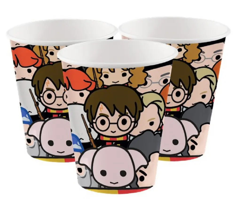 Harry Potter papirnate čaše 8 komada 250 ml fotografija proizvoda