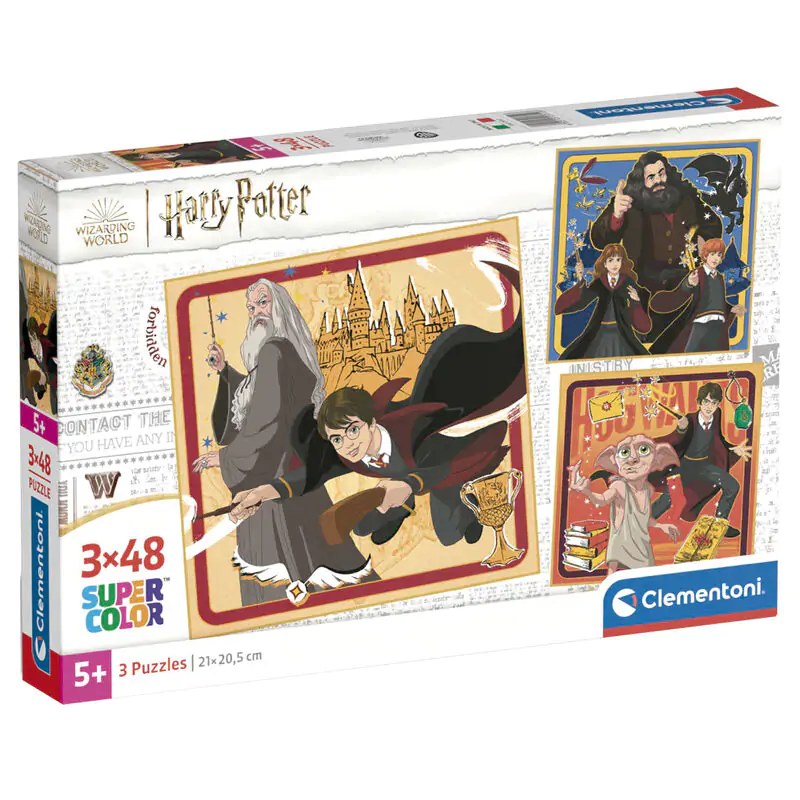 Harry Potter puzzle 3 x 48 komada fotografija proizvoda