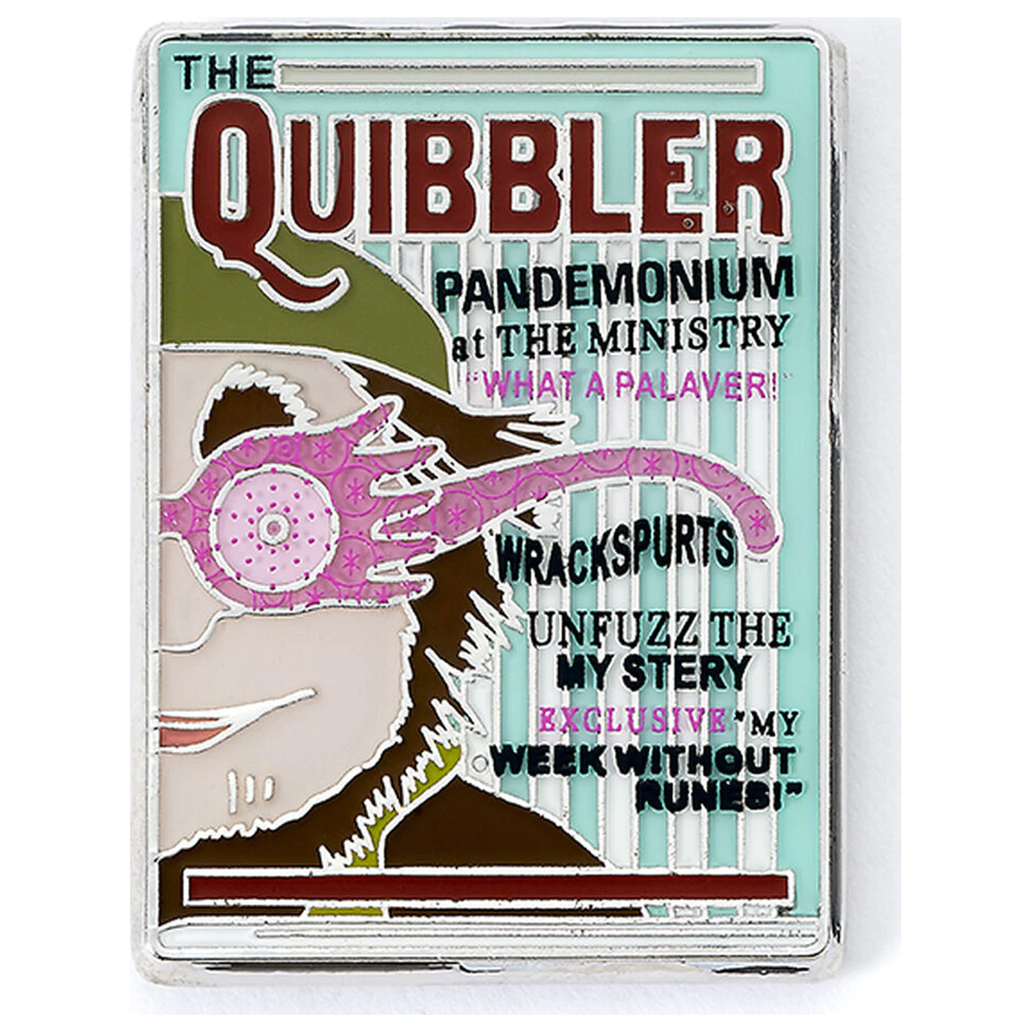 Harry Potter Quibbler pin bedž fotografija proizvoda