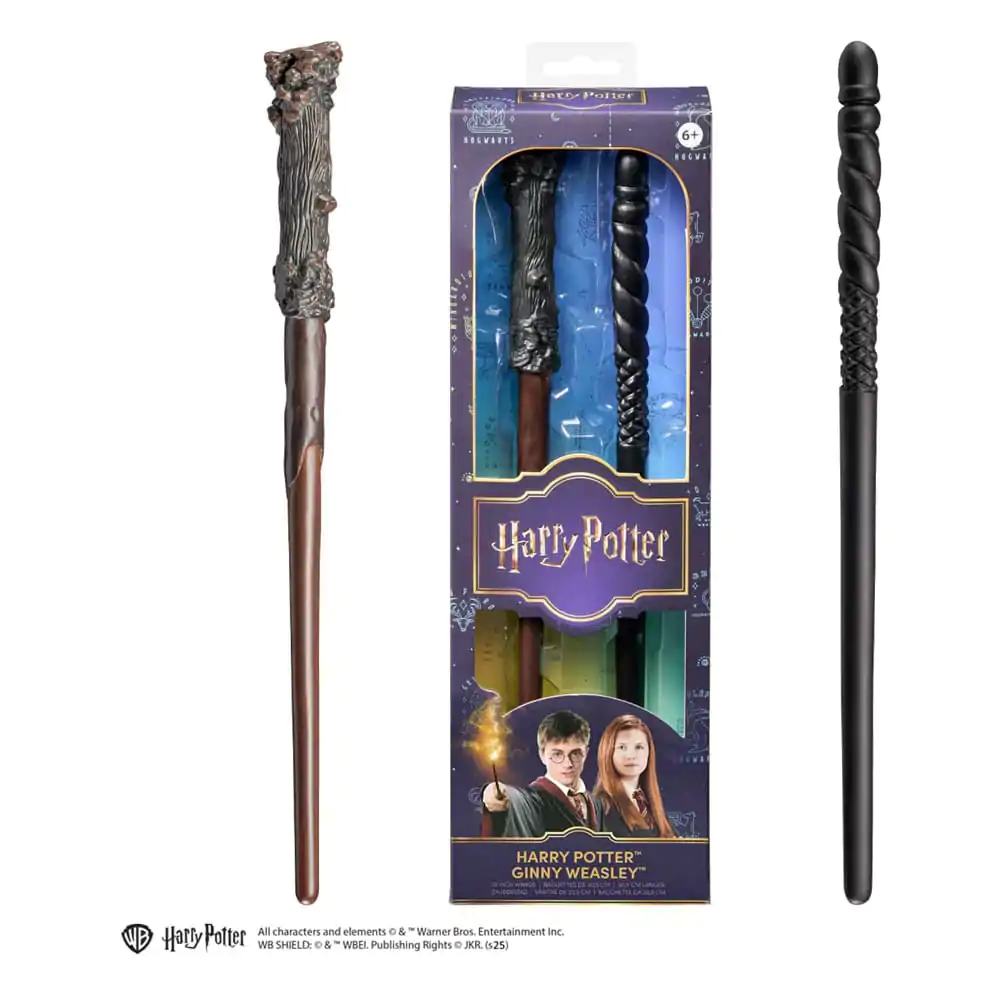 Harry Potter dvostruko pakiranje štapića za igru uloga Harry Potter & Ginny Weasley 30 cm fotografija proizvoda