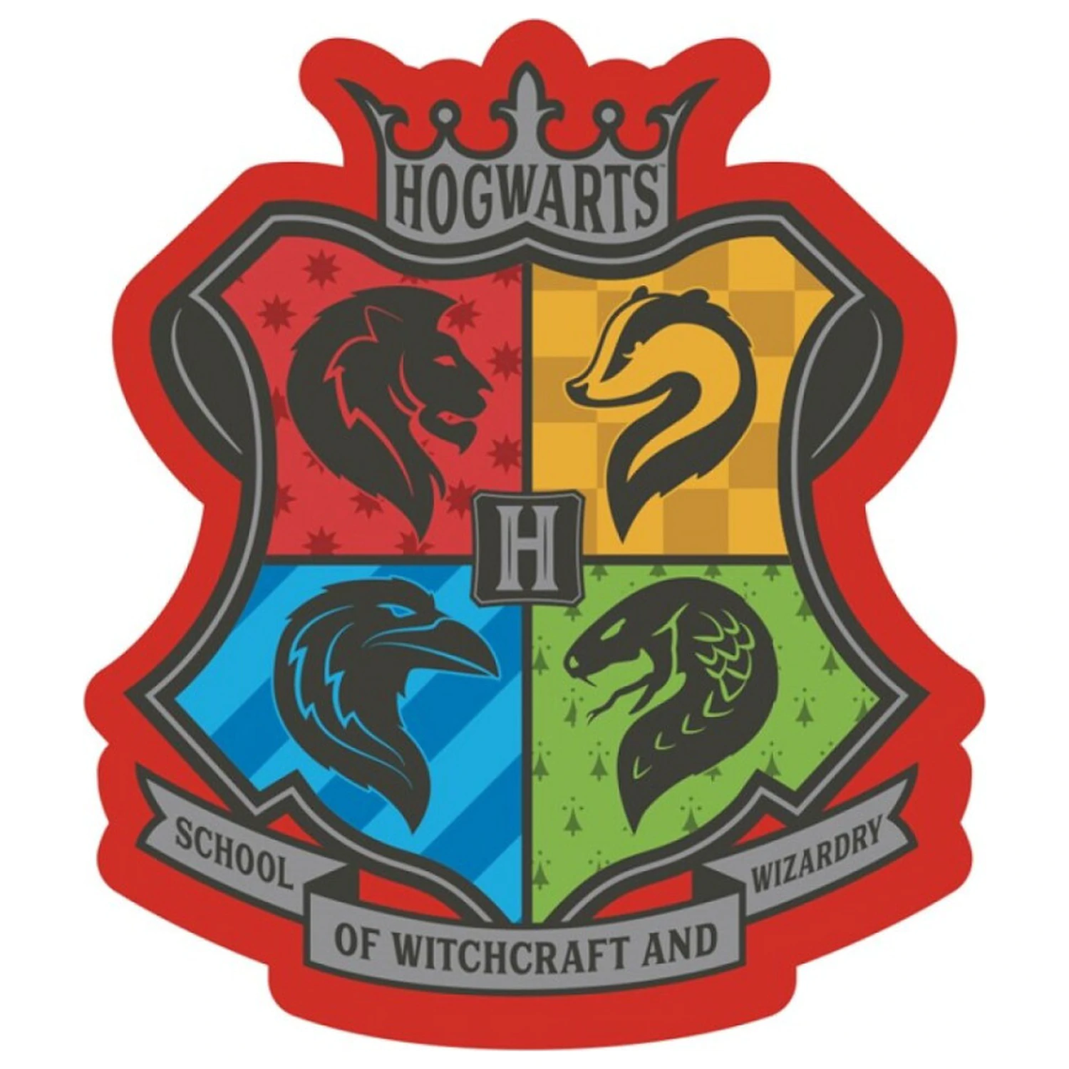 Harry Potter Hogwarts School jastuk u obliku fotografija proizvoda