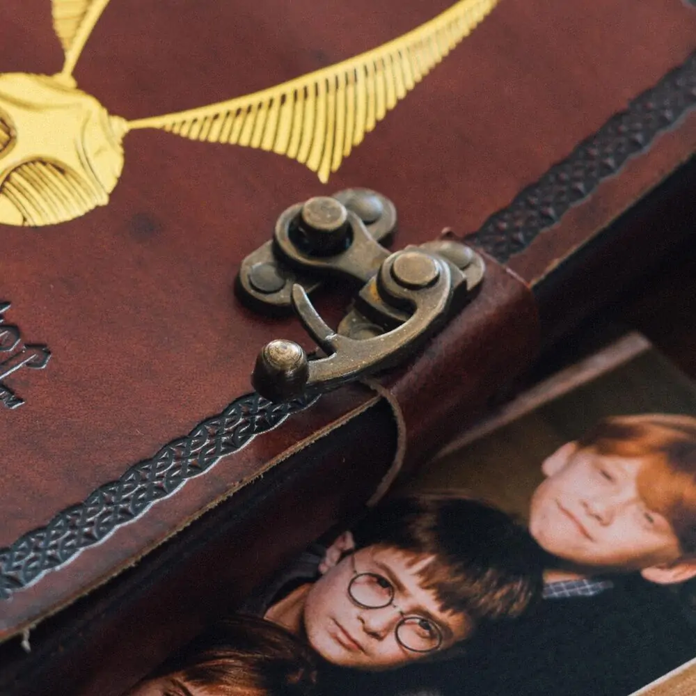 Harry Potter Snitch Kožna bilježnica fotografija proizvoda