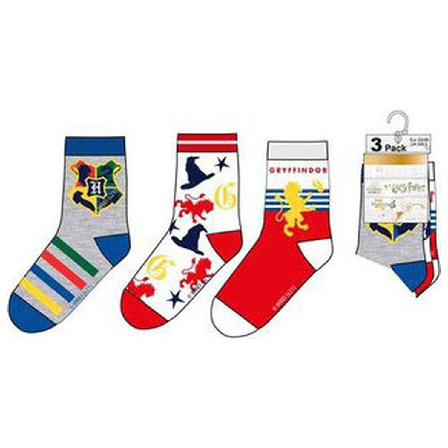 Harry Potter Sorting Hat White dječje čarape 23/26 fotografija proizvoda