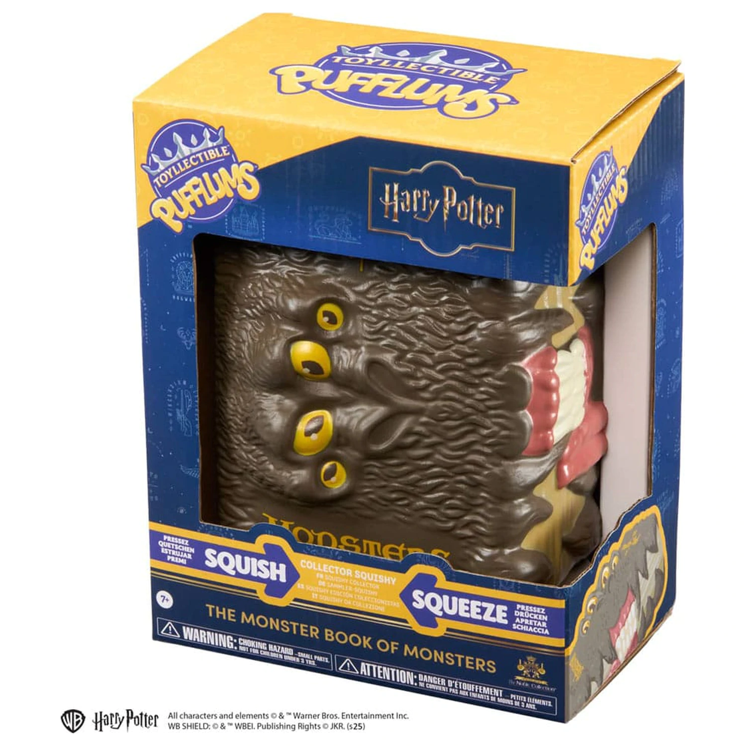 Harry Potter Squishy Pufflums The Monster Book of Monsters 15 cm fotografija proizvoda