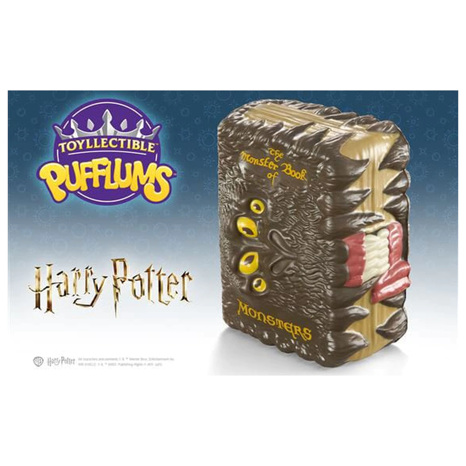 Harry Potter Squishy Pufflums The Monster Book of Monsters 15 cm fotografija proizvoda
