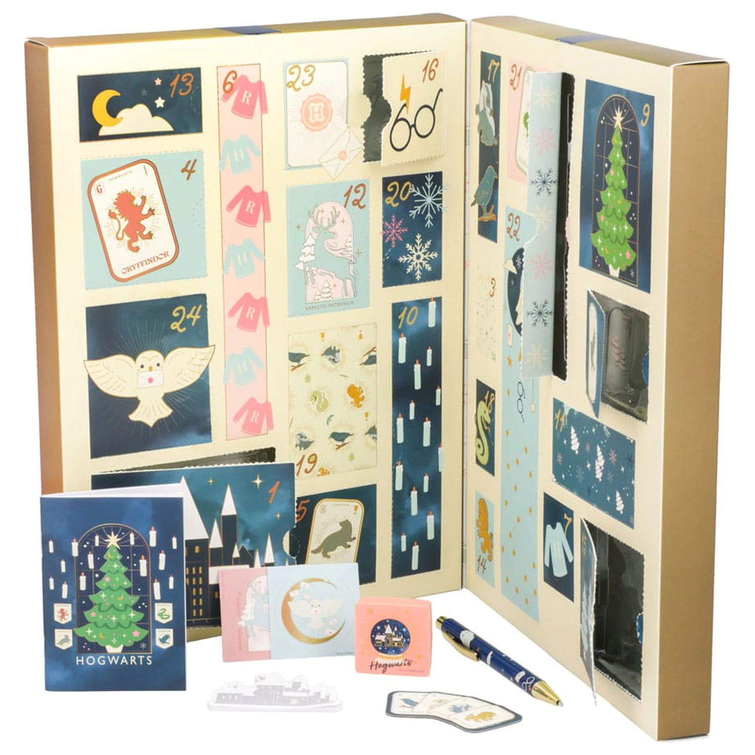 Harry Potter Adventski Kalendar Uredski Materijal 24 Day Hogwarts fotografija proizvoda