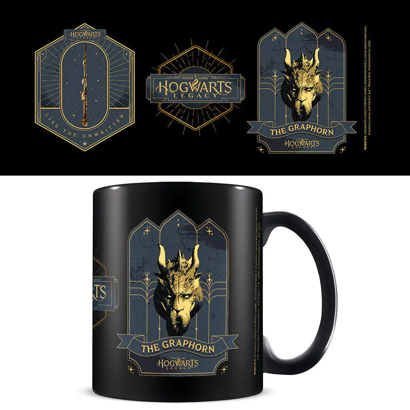 Harry Potter Graphorn i crna čarobni štapić šalica 315ml fotografija proizvoda