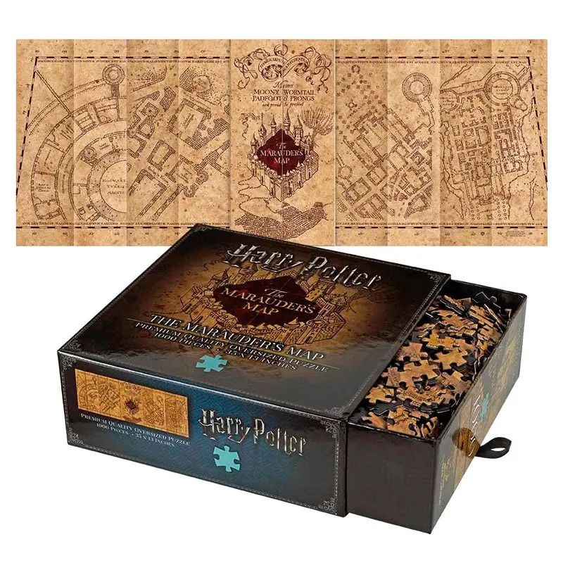 Harry Potter Jigsaw Puzzle Karta za haranje Cover fotografija proizvoda