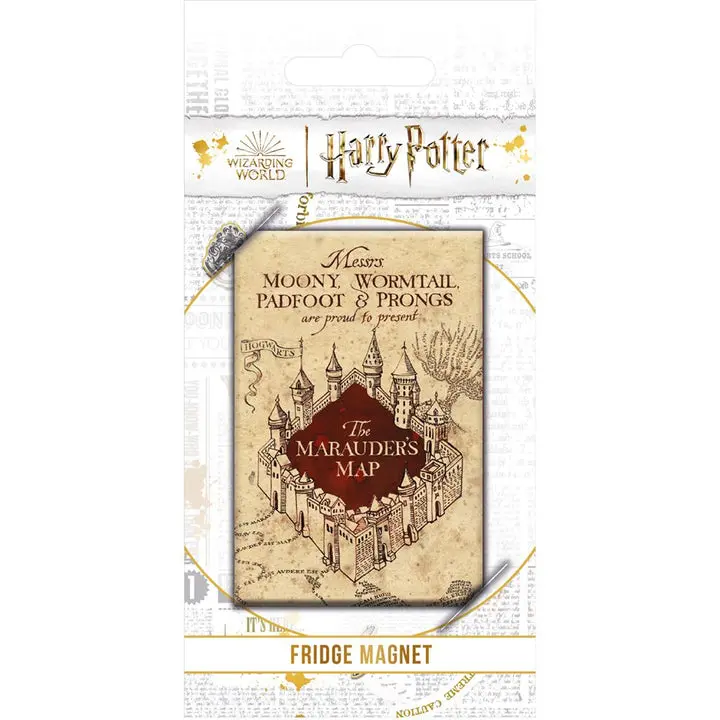 Harry Potter Magnet za hladnjak The Marauders Map fotografija proizvoda