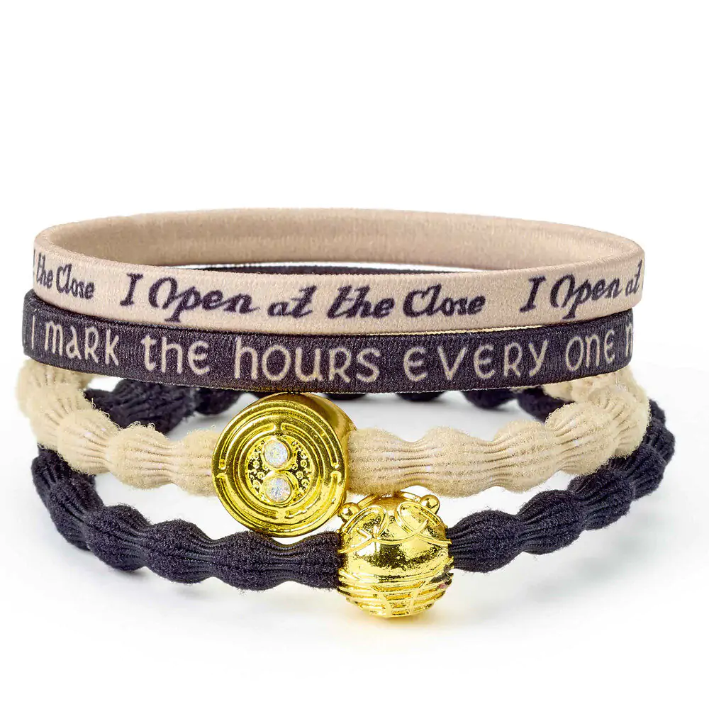 Harry Potter Time Turner set 4 gumice za kosu fotografija proizvoda