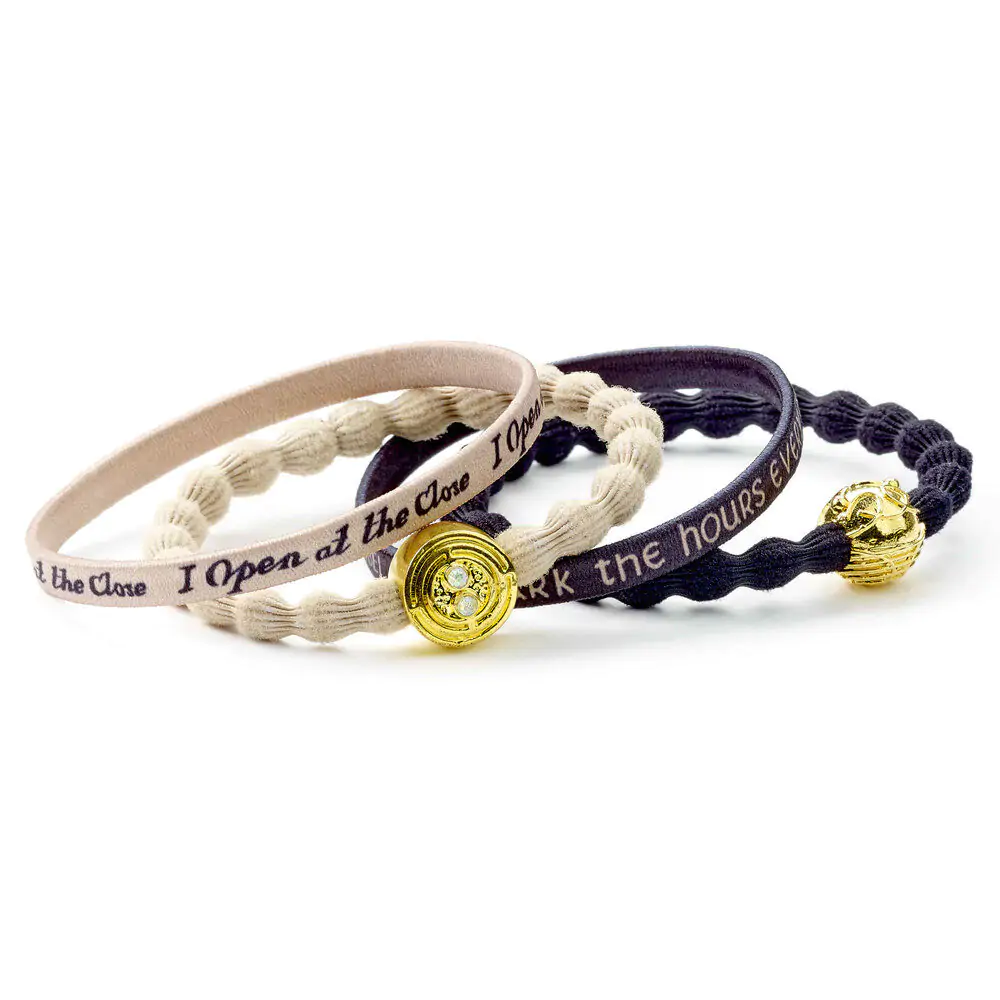 Harry Potter Time Turner set 4 gumice za kosu fotografija proizvoda