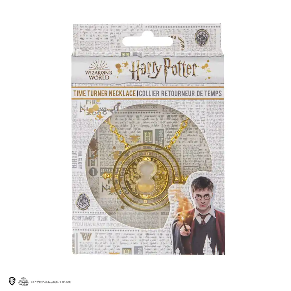 Harry Potter ogrlica s privjeskom Time-Turner s poklon kutijom fotografija proizvoda