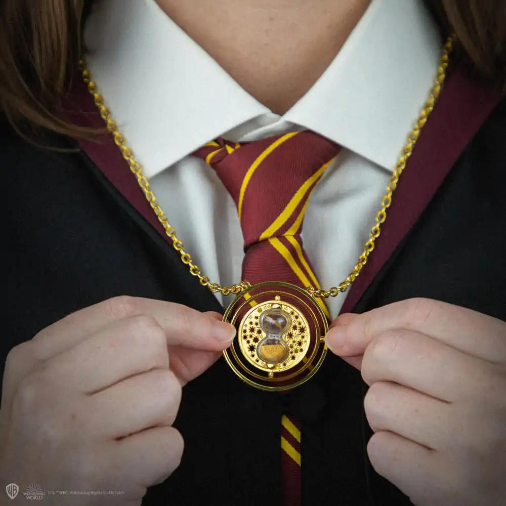 Harry Potter ogrlica s privjeskom Time-Turner s poklon kutijom fotografija proizvoda