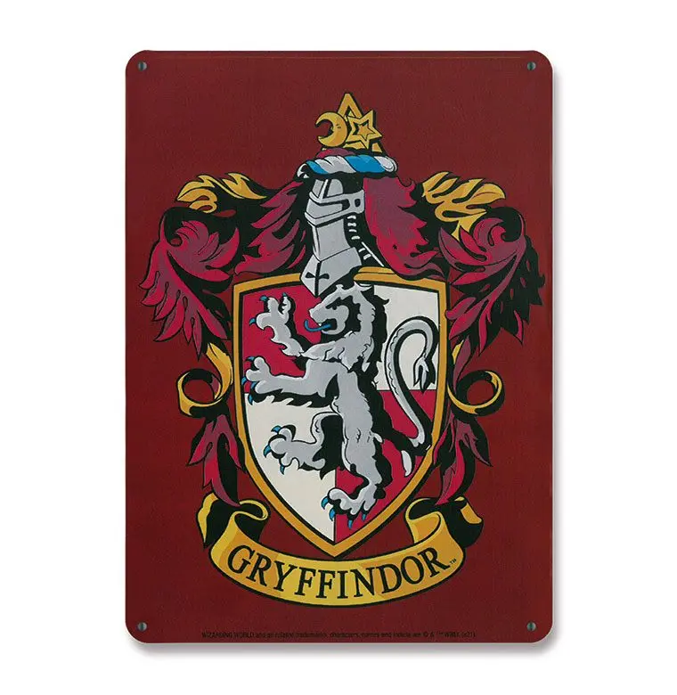 Harry Potter limena ploča Gryffindor 15 x 21 cm fotografija proizvoda