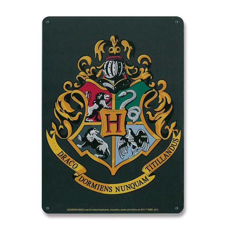 Harry Potter Limena Znak Hogwarts Logo 15 x 21 cm fotografija proizvoda