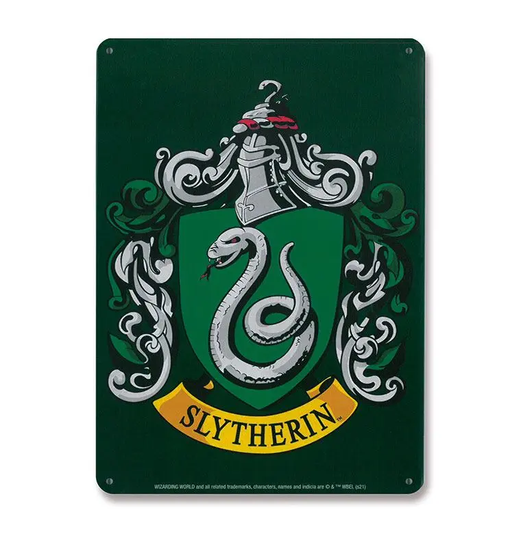 Harry Potter Limeni Znak Slytherin 15 x 21 cm fotografija proizvoda