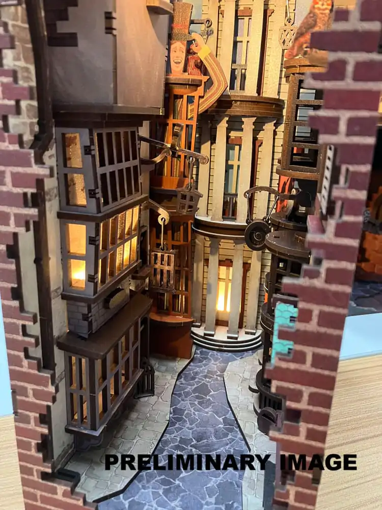 Harry Potter Tiny Adventures Kutak za knjige Mini Diorama Diagon Alley 23 cm fotografija proizvoda