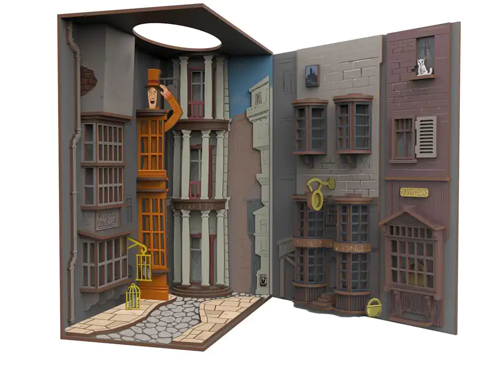 Harry Potter Tiny Adventures Kutak za knjige Mini Diorama Diagon Alley 23 cm fotografija proizvoda