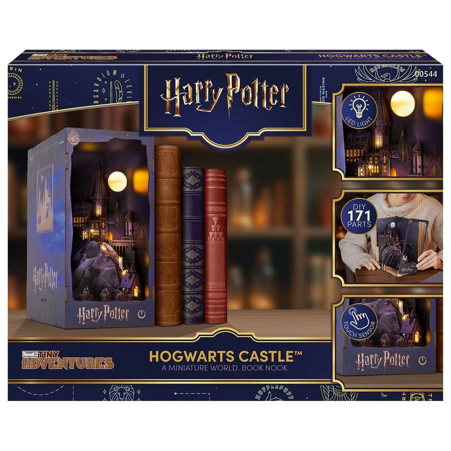 Harry Potter Tiny Adventures Book Nook Mini Diorama Hogwarts Castle 18 cm fotografija proizvoda