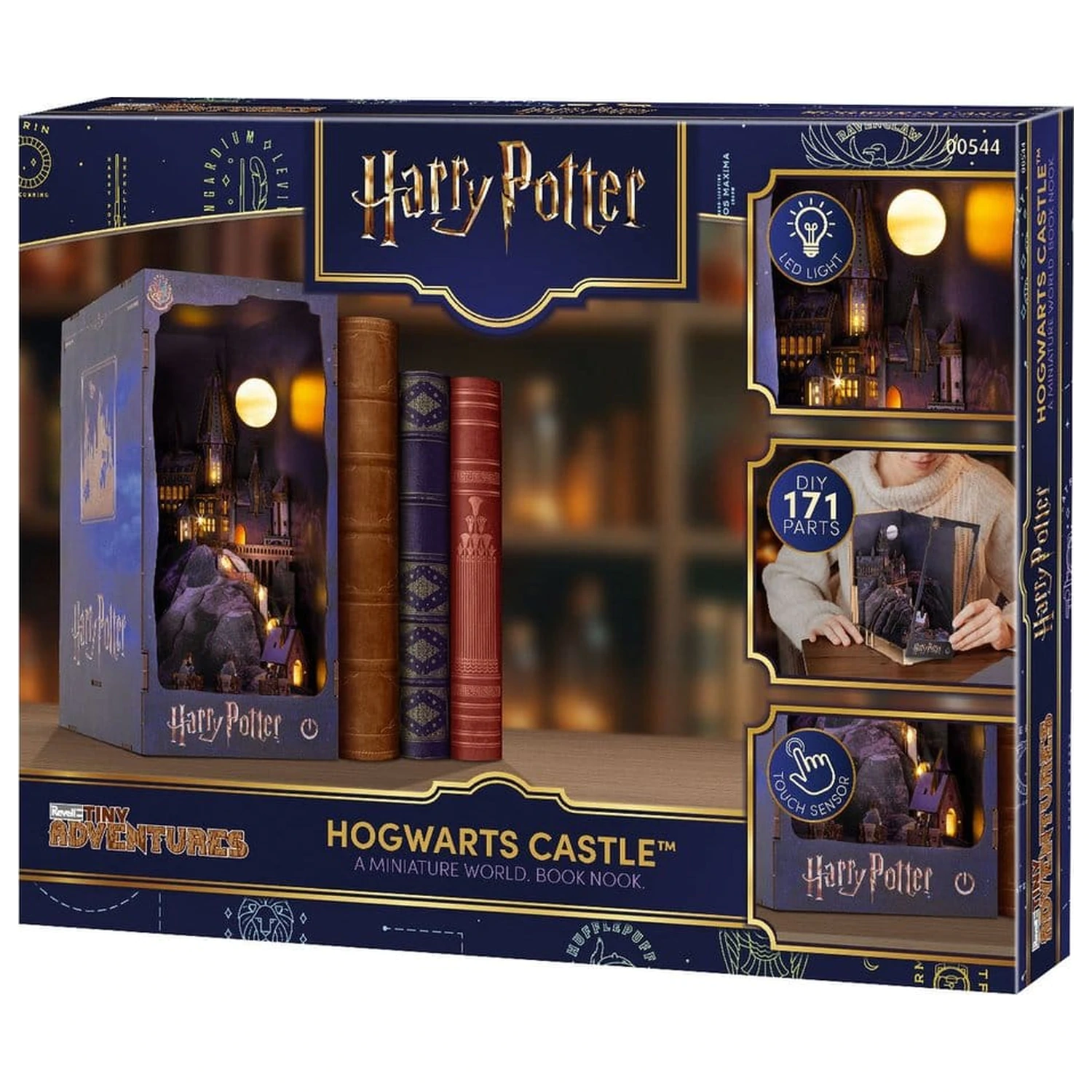 Harry Potter Tiny Adventures Book Nook Mini Diorama Hogwarts Castle 18 cm fotografija proizvoda