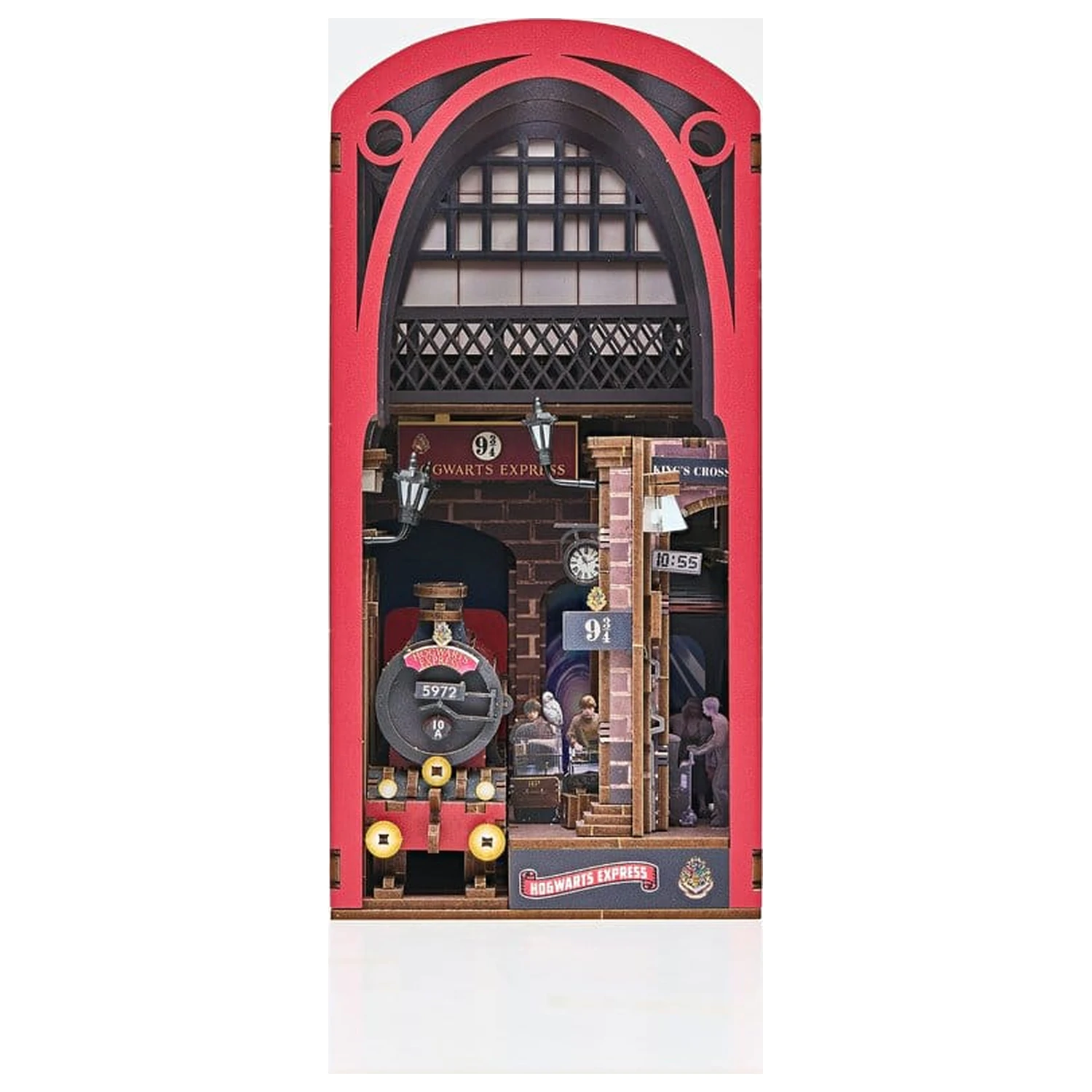 Harry Potter Tiny Adventures Book Nook Mini Diorama Hogwarts Express 18 cm fotografija proizvoda