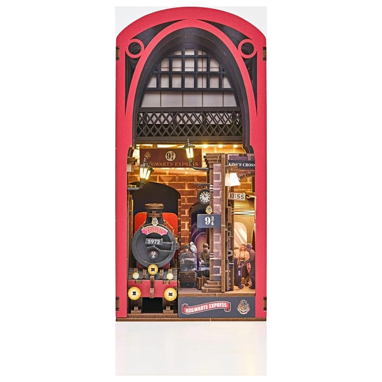 Harry Potter Tiny Adventures Book Nook Mini Diorama Hogwarts Express 18 cm fotografija proizvoda