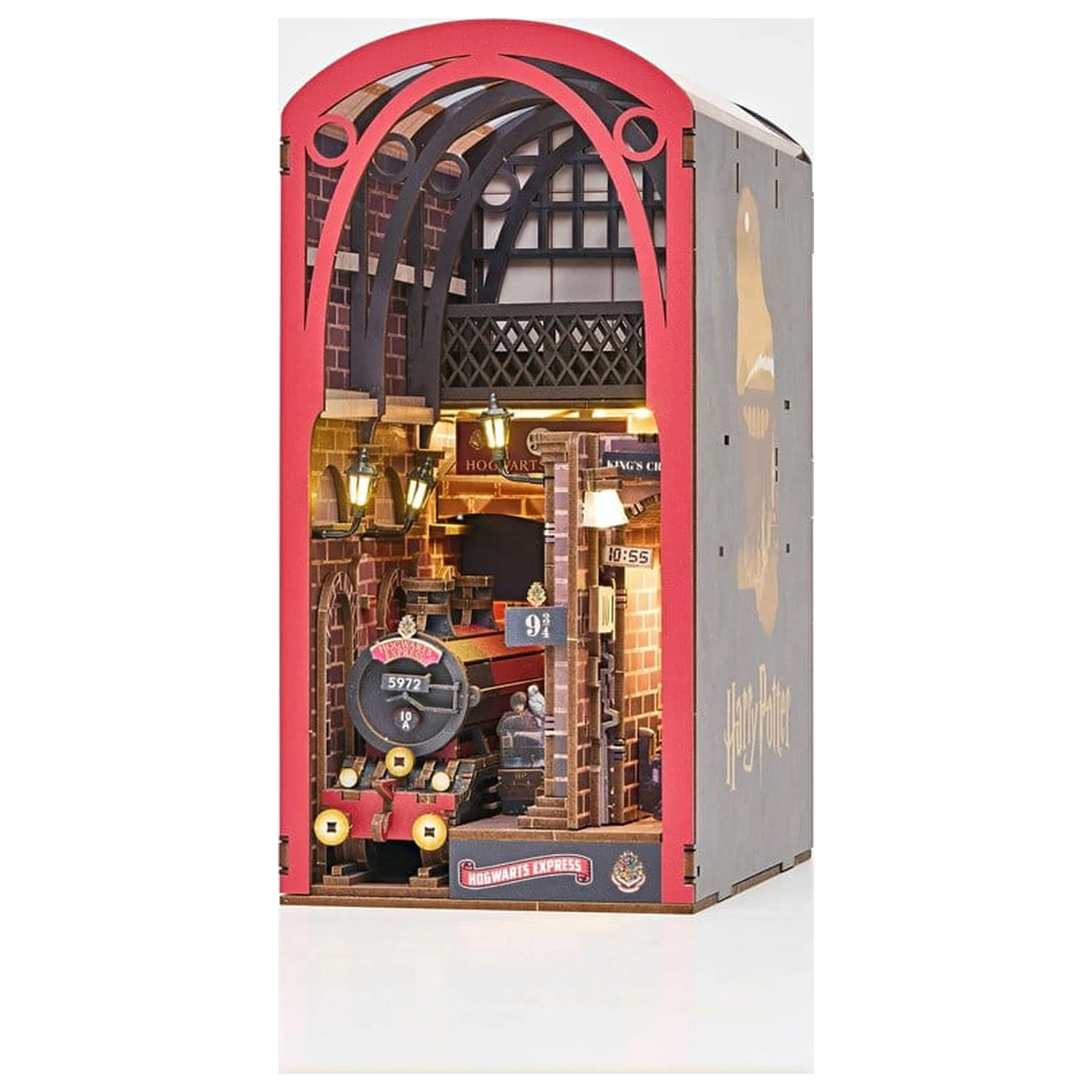 Harry Potter Tiny Adventures Book Nook Mini Diorama Hogwarts Express 18 cm fotografija proizvoda