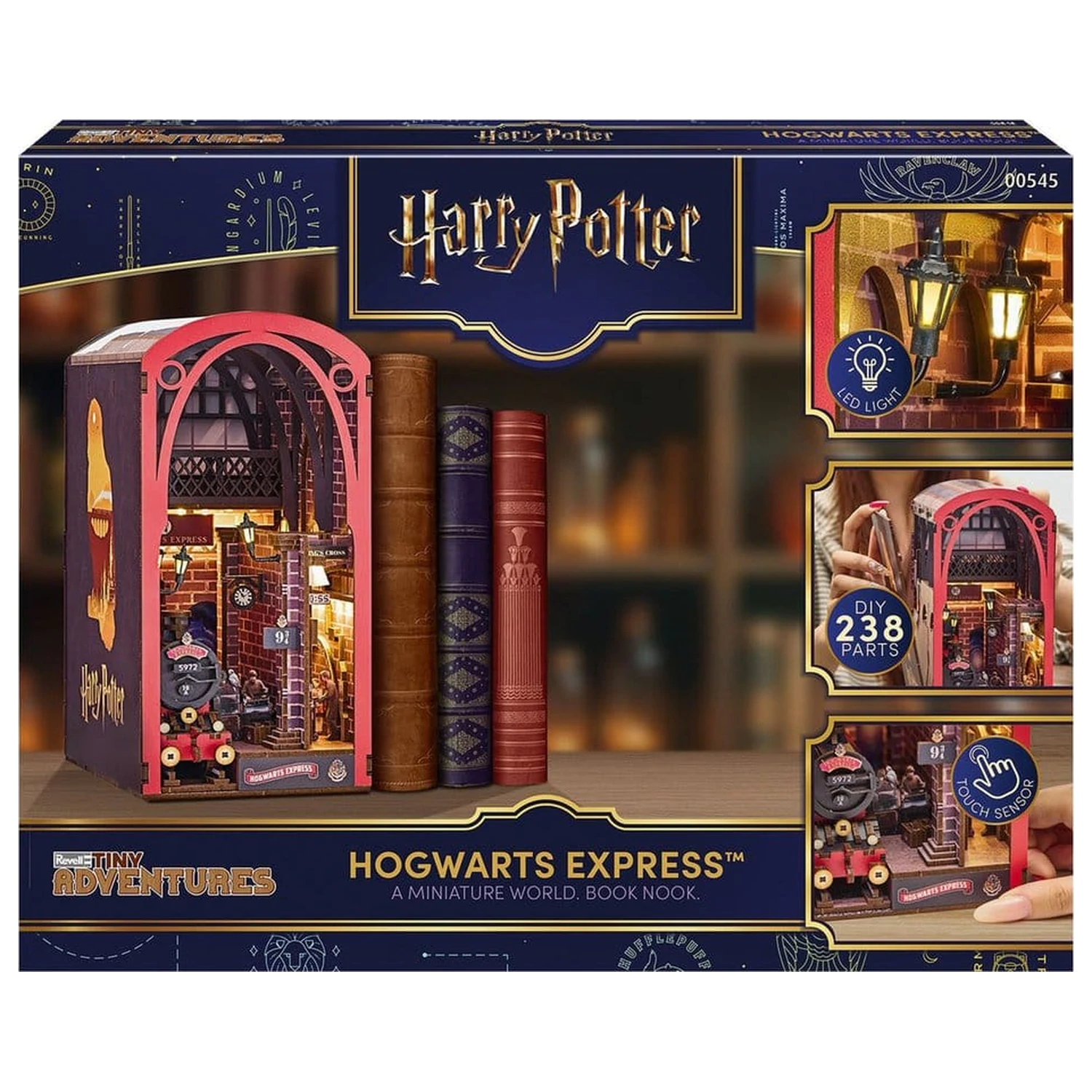 Harry Potter Tiny Adventures Book Nook Mini Diorama Hogwarts Express 18 cm fotografija proizvoda