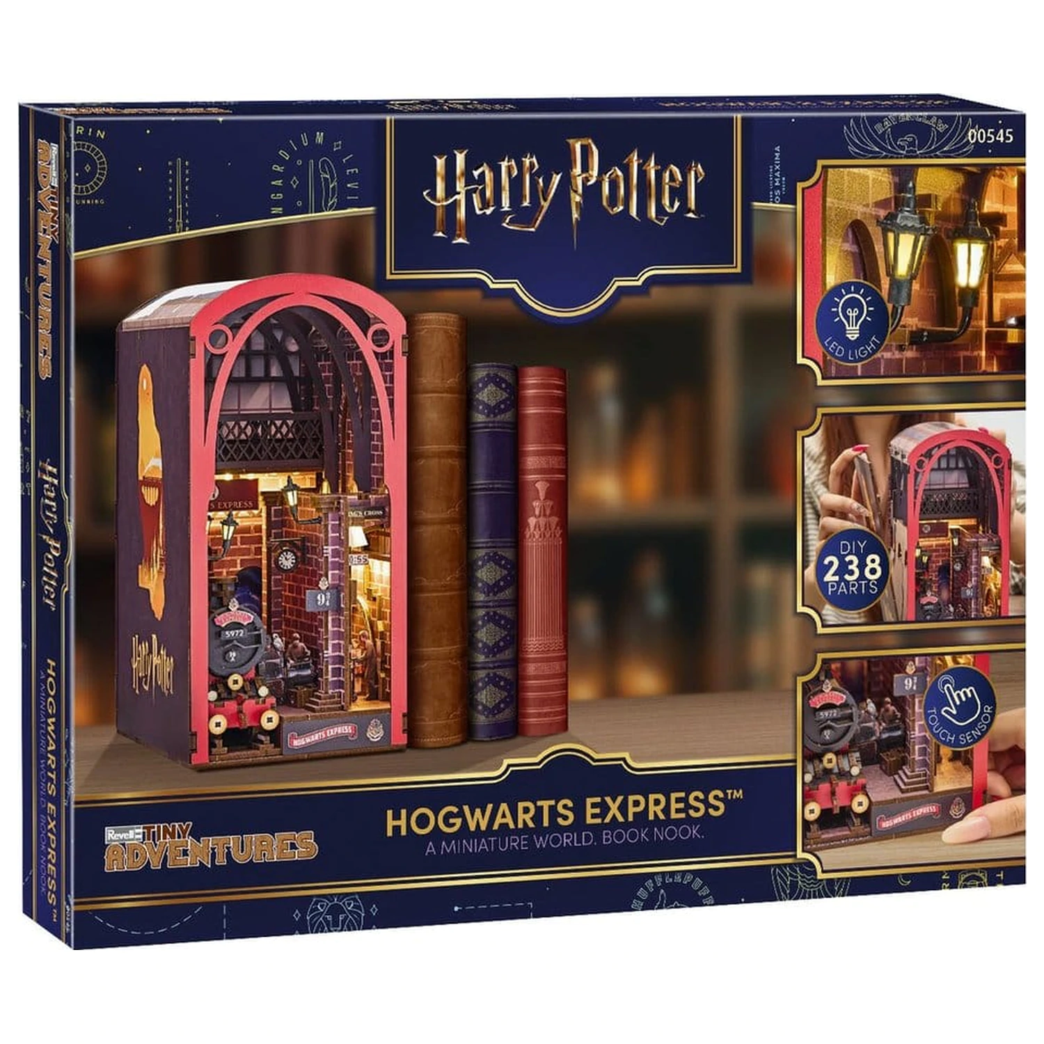 Harry Potter Tiny Adventures Book Nook Mini Diorama Hogwarts Express 18 cm fotografija proizvoda