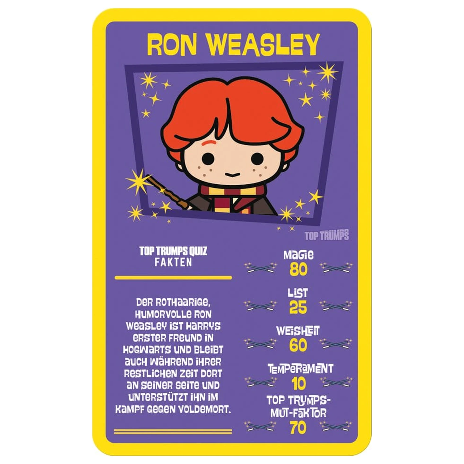 Harry Potter Igra karte Top Trumps Chibi Style *njemačka verzija* fotografija proizvoda