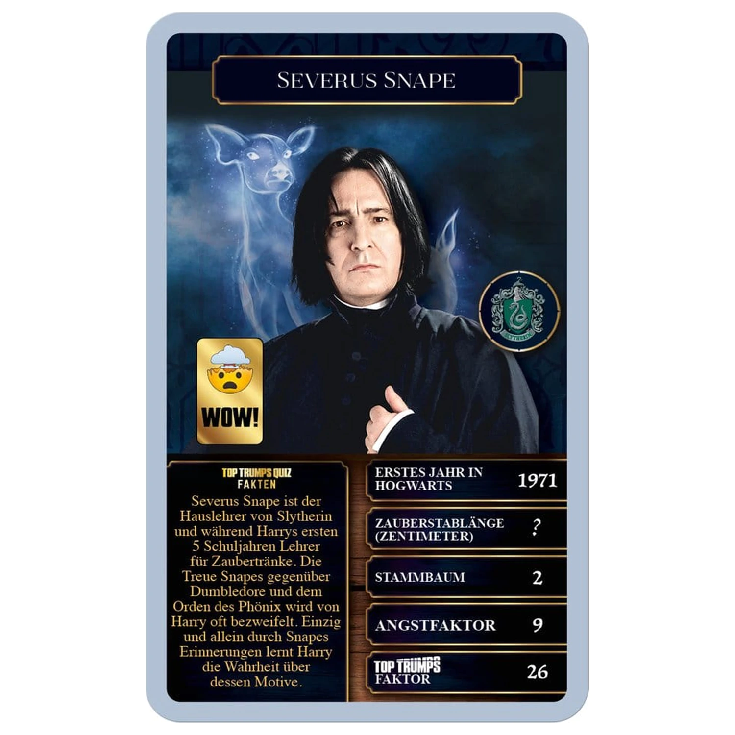 Harry Potter Kartaška igra Top Trumps Witches and Wizards Nova verzija *German Version* fotografija proizvoda