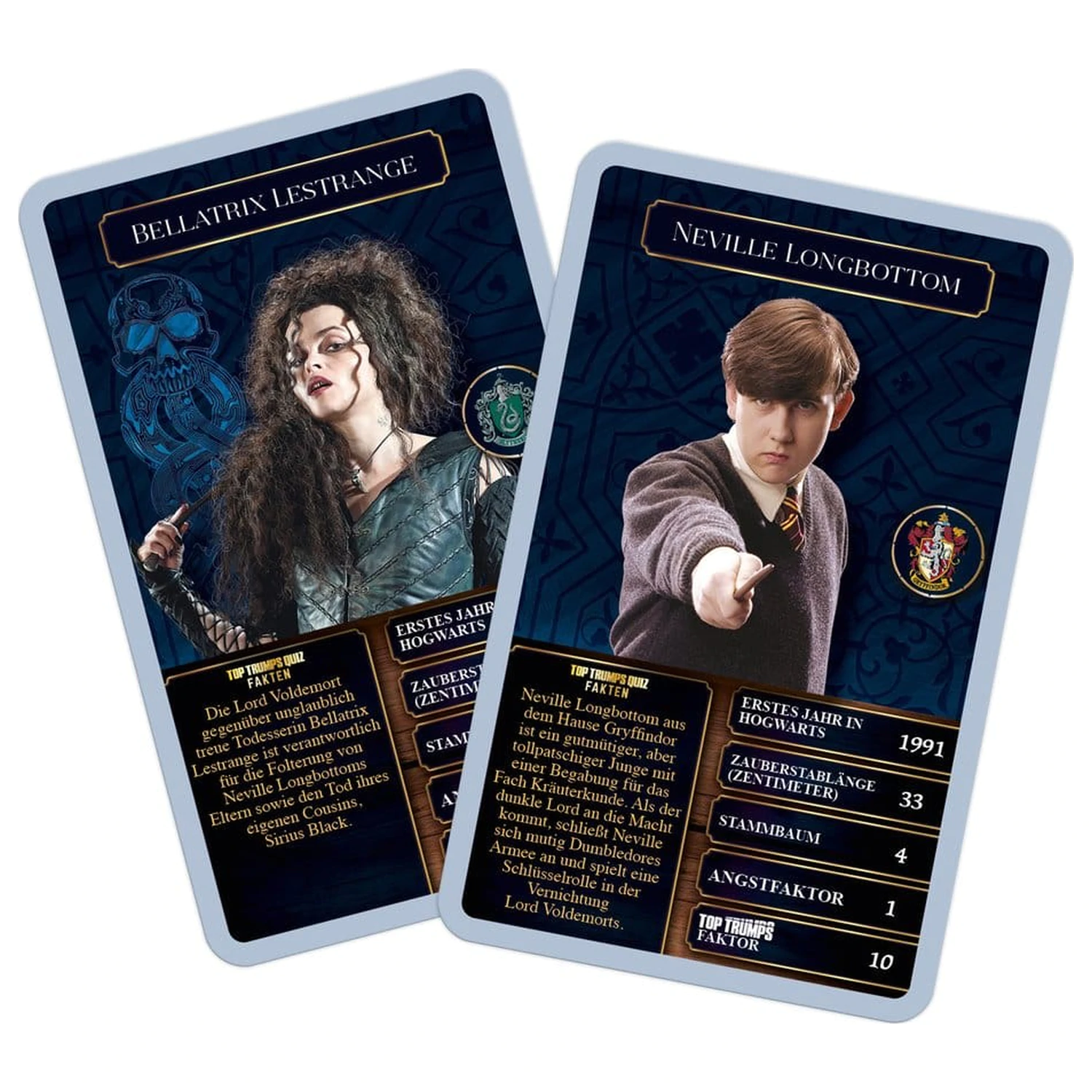 Harry Potter Kartaška igra Top Trumps Witches and Wizards Nova verzija *German Version* fotografija proizvoda
