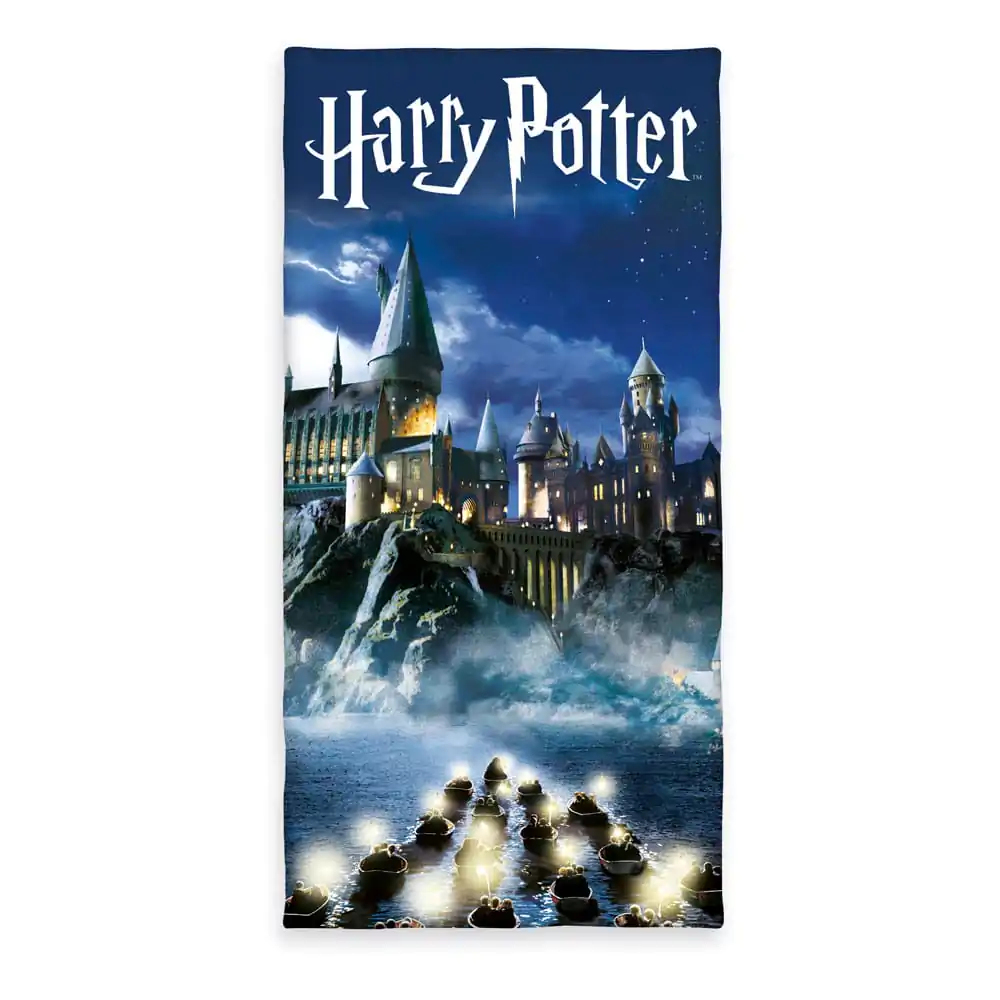 Harry Potter Velour plavi ručnik 70 x 140 cm fotografija proizvoda