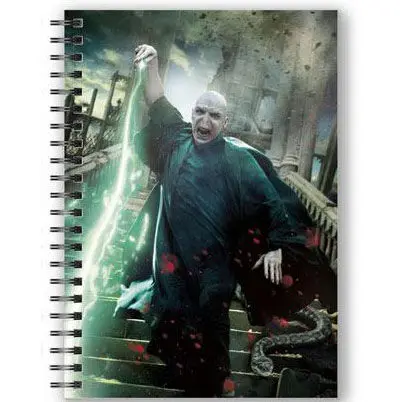 Harry Potter Bilježnica s 3D-efektom Voldemort Poster fotografija proizvoda