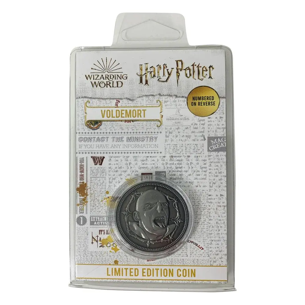 Harry Potter kolekcionarski novčić Voldemort Limited Edition fotografija proizvoda