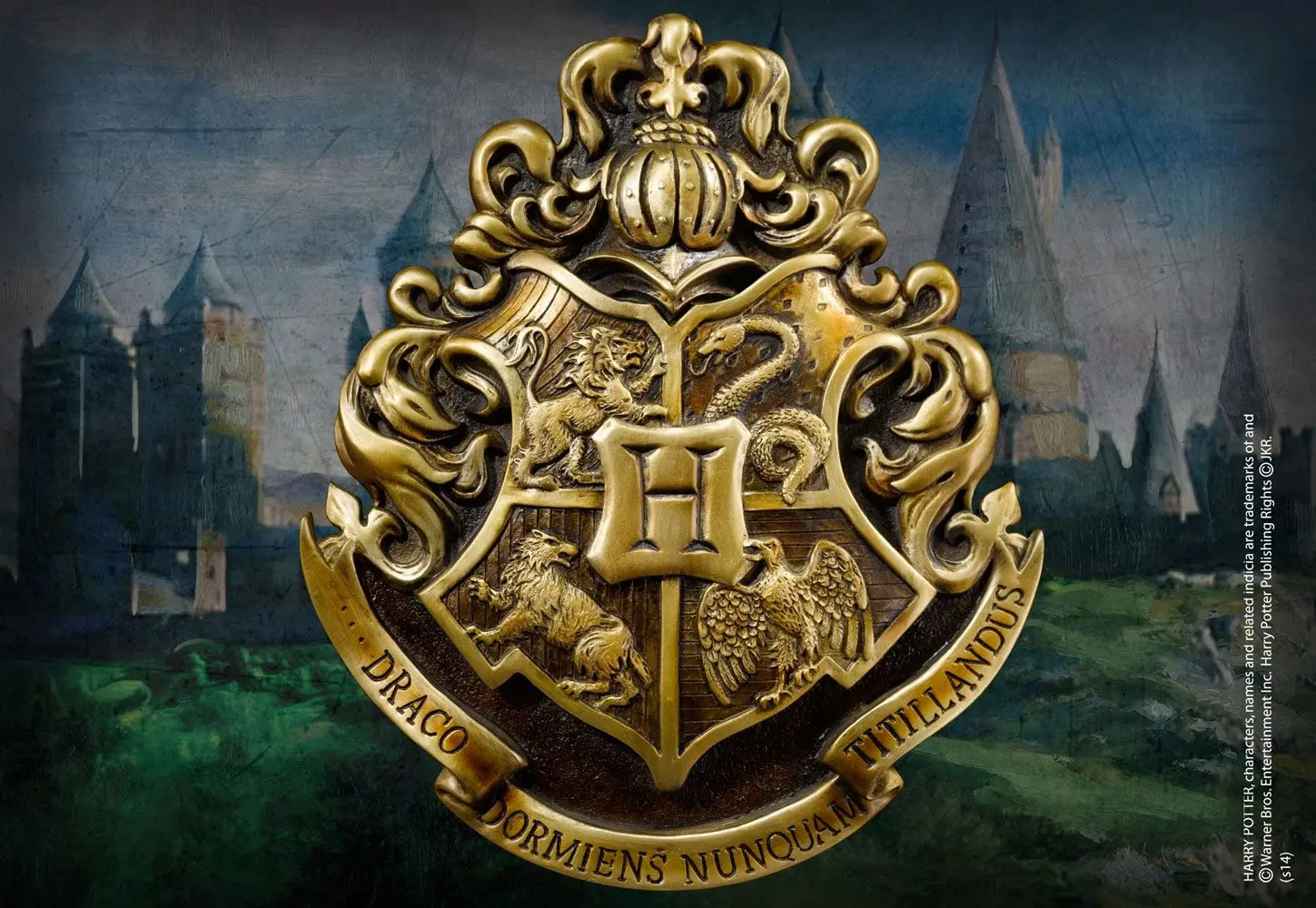 Harry Potter zidna dekoracija Hogwarts School Crest 28 x 31 cm fotografija proizvoda