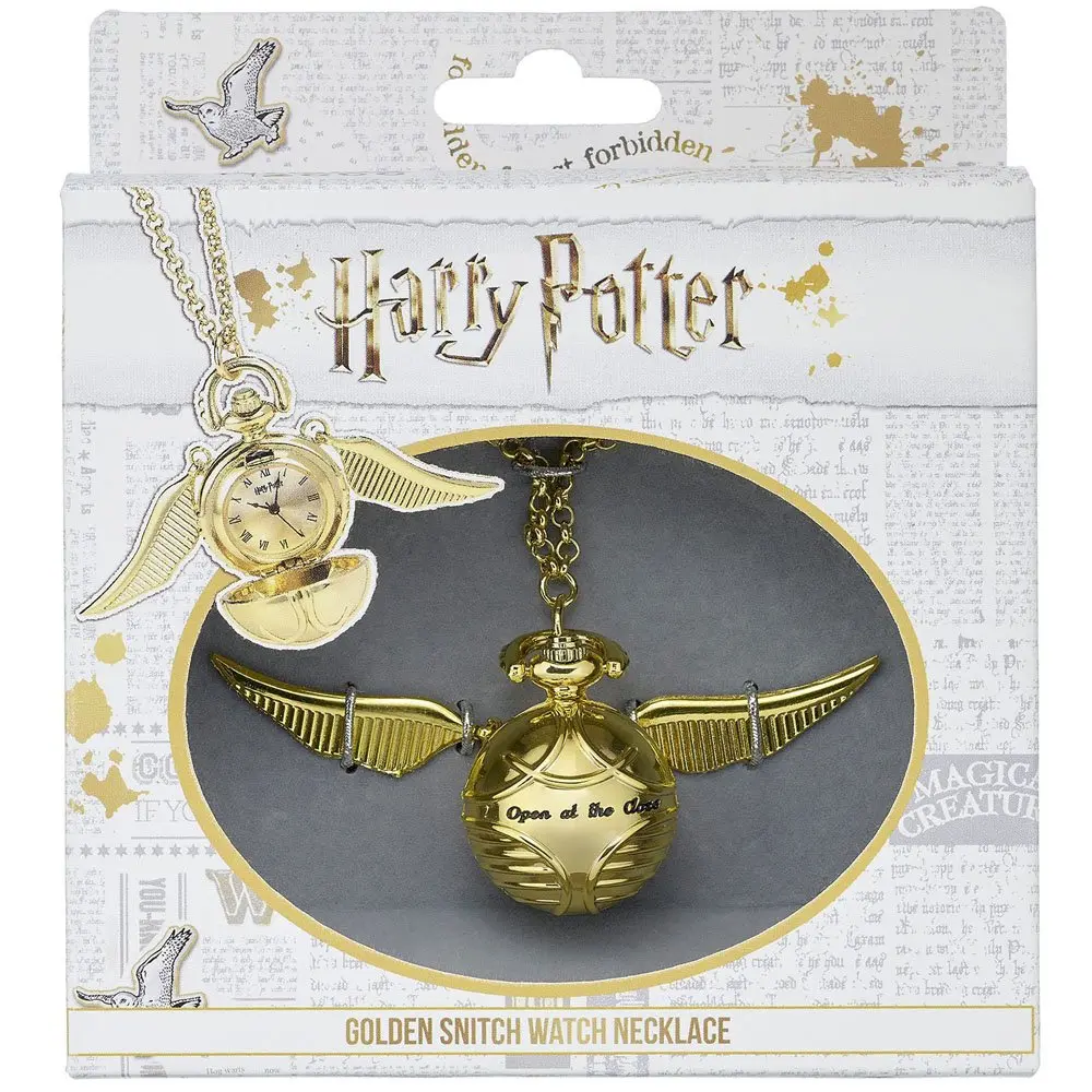 Harry Potter Watch Ogrlica Golden Snitch (pozlaćena) fotografija proizvoda