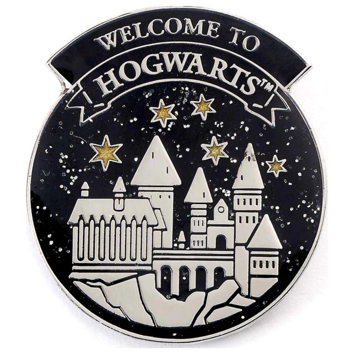 Harry Potter Welcome to Hogwarts bedž (pin) fotografija proizvoda