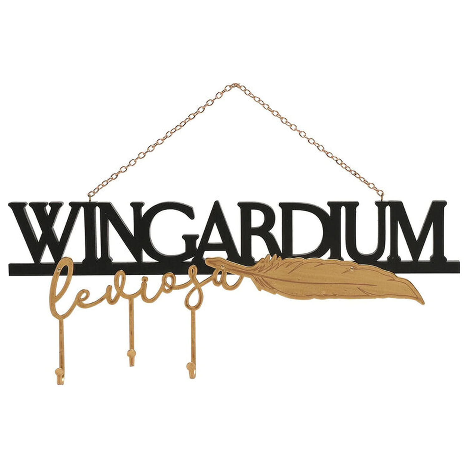 Harry Potter Wingardium drveni znak fotografija proizvoda