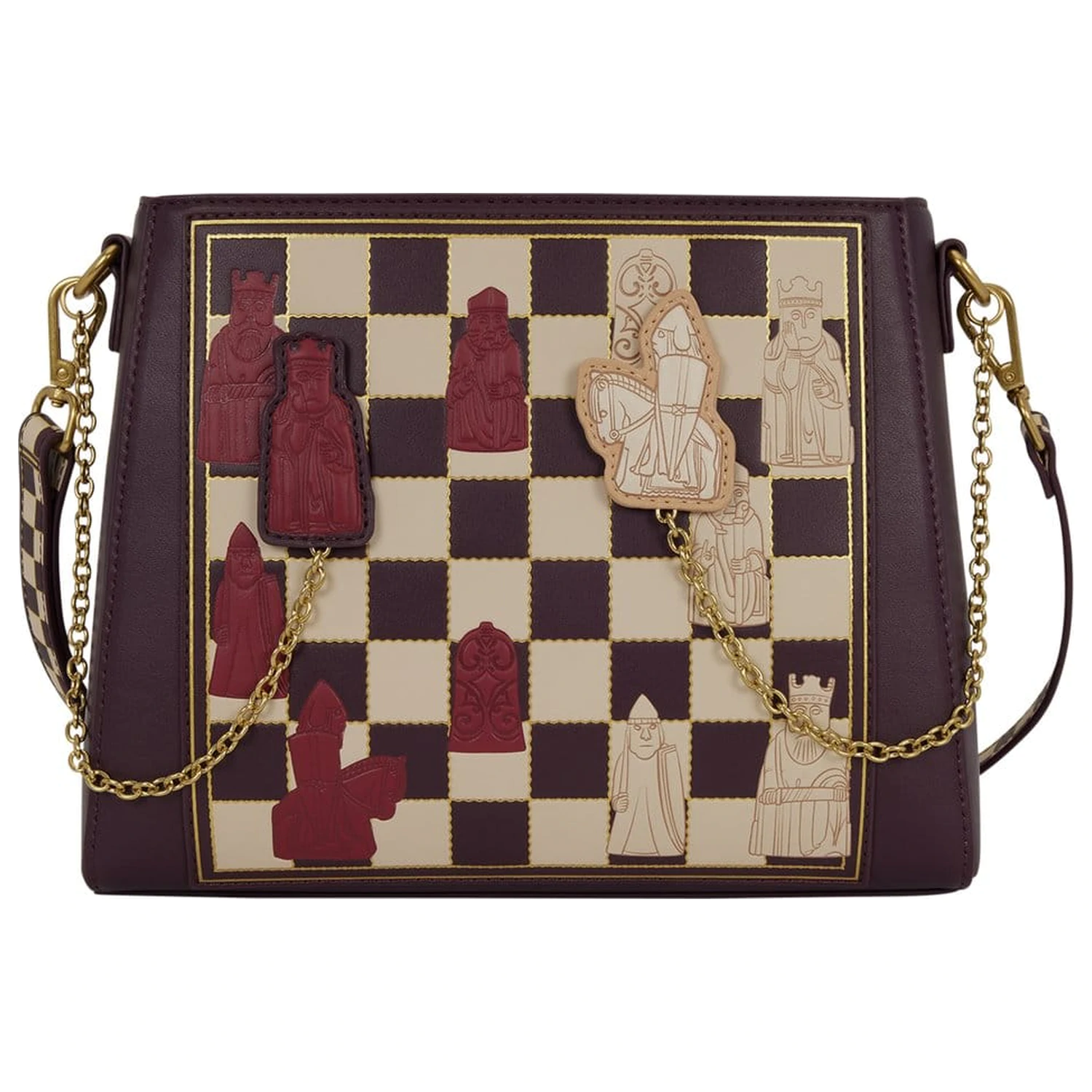 Harry Potter by Loungefly Crossbody torba Wizard Chess s figurama za igranje fotografija proizvoda