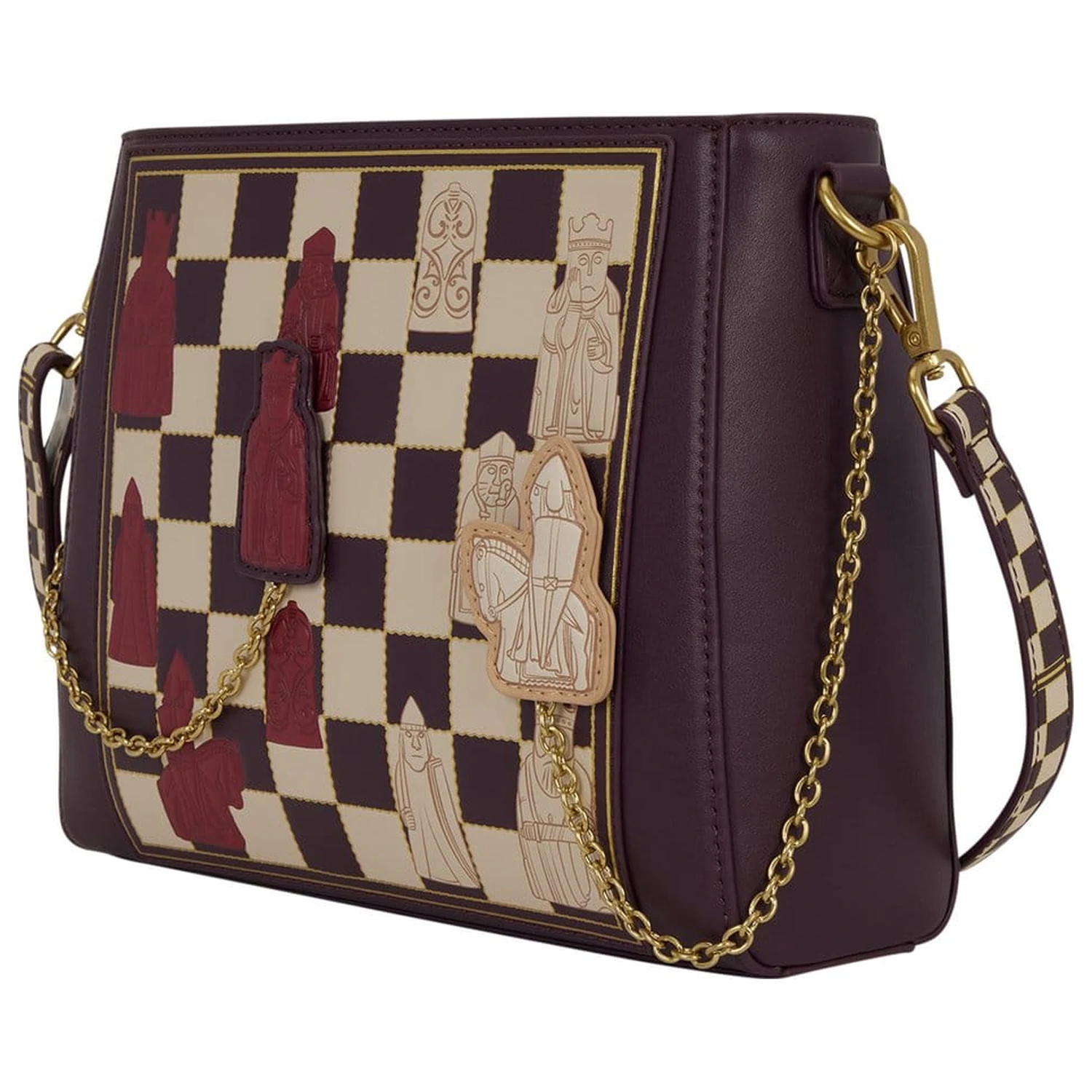 Harry Potter by Loungefly Crossbody torba Wizard Chess s figurama za igranje fotografija proizvoda