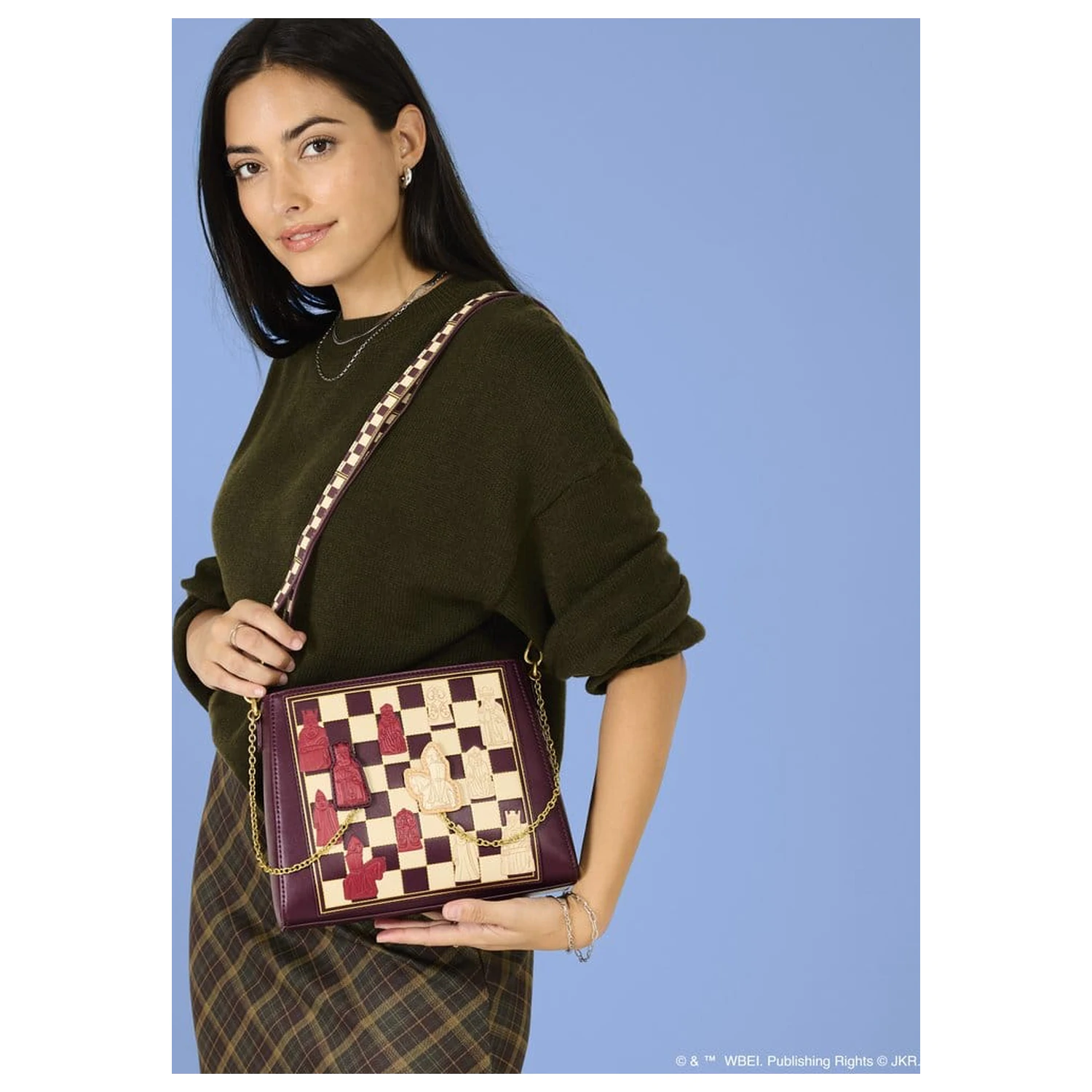 Harry Potter by Loungefly Crossbody torba Wizard Chess s figurama za igranje fotografija proizvoda