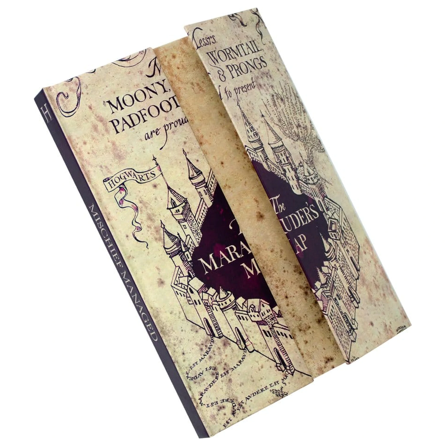Harry Potter bilježnica A5 Marauder's Map fotografija proizvoda