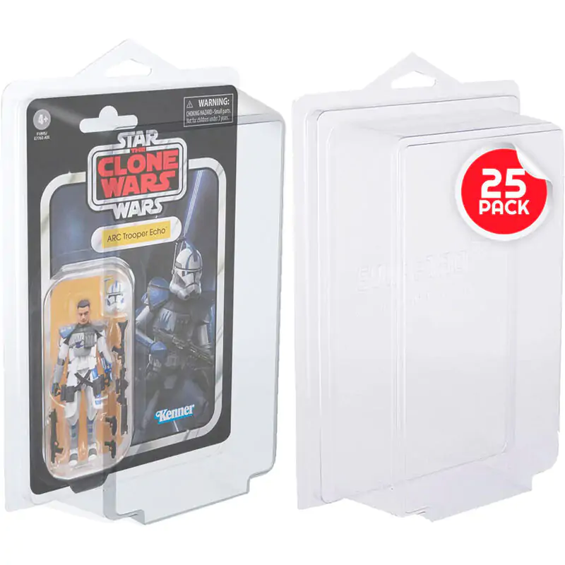 Star Wars & GI Joe 3.75” Kartirana pakiranja figura, 25 zaštitnika fotografija proizvoda