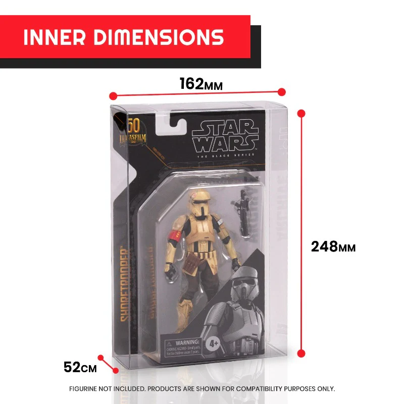 Hasbro Star Wars The Black Series Archive 50th Pack 10 zaštitnika fotografija proizvoda