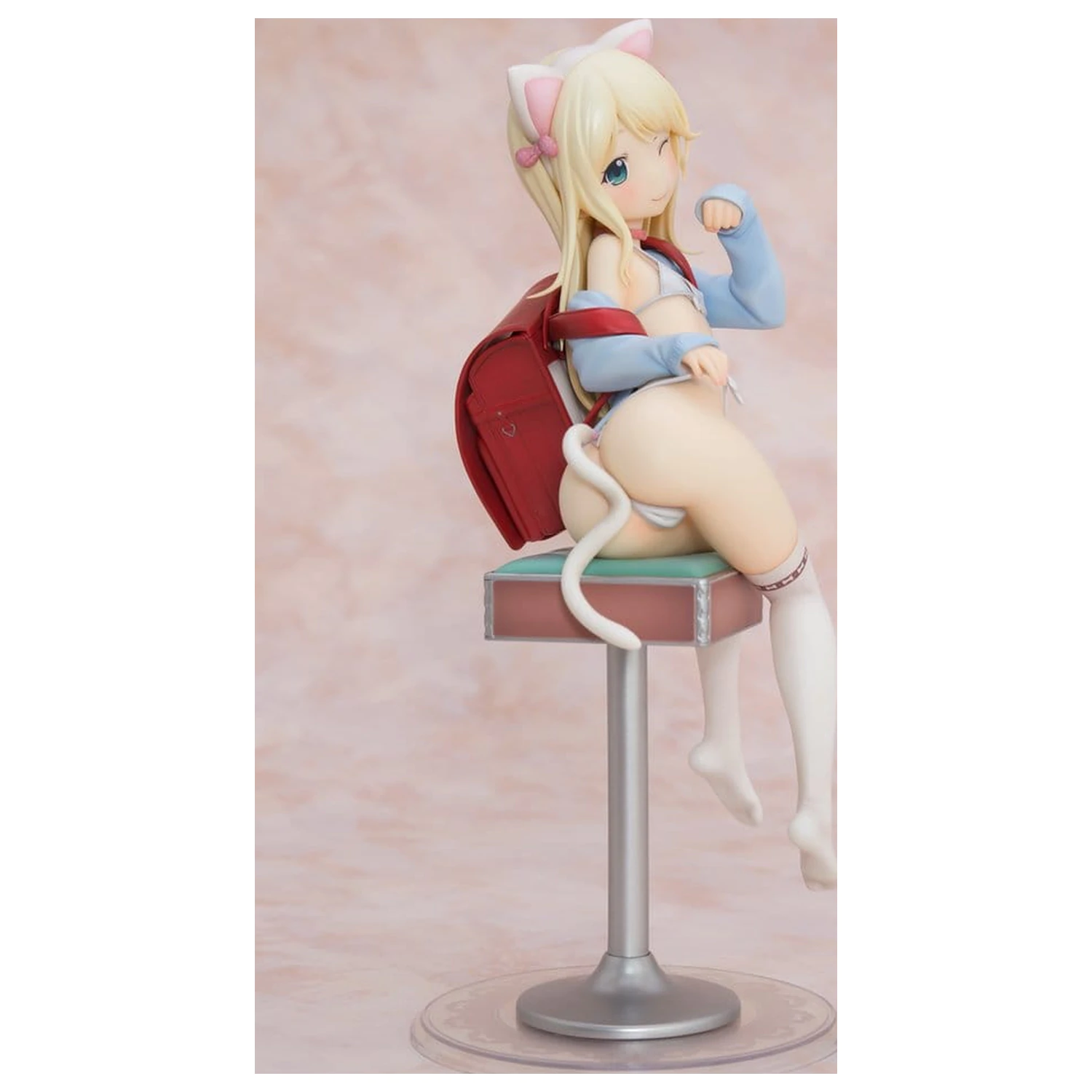 Hatsukoi Ribbon PVC figura 1/6 Yuu White cat Ver. 25 cm fotografija proizvoda