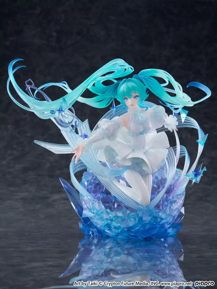 Hatsune Miku PVC Kip 1/7 Hatsune Miku - Crystal Dress Ver. 22 cm fotografija proizvoda
