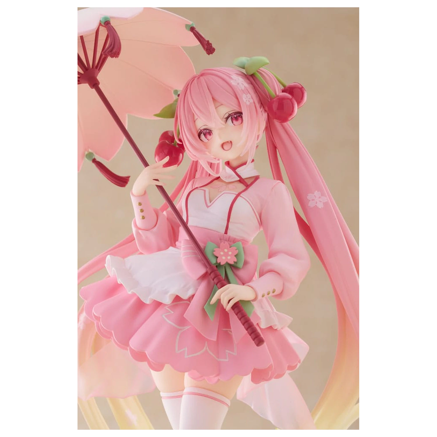 Hatsune Miku AMP PVC kip Newly Written Sakura Miku Sakura Dress Ver. 21 cm fotografija proizvoda